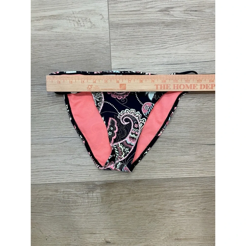 Hobie Girls Part Your Swirl Midkini Hipster 2-Piece Swimsuit Bikini Size 12